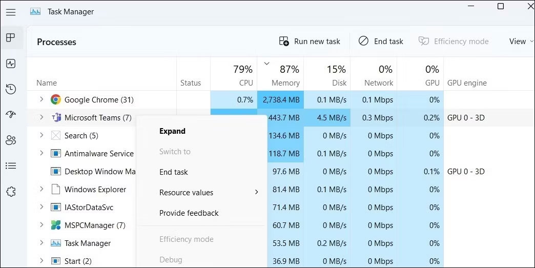 GPU chạy 100 có tốt không?